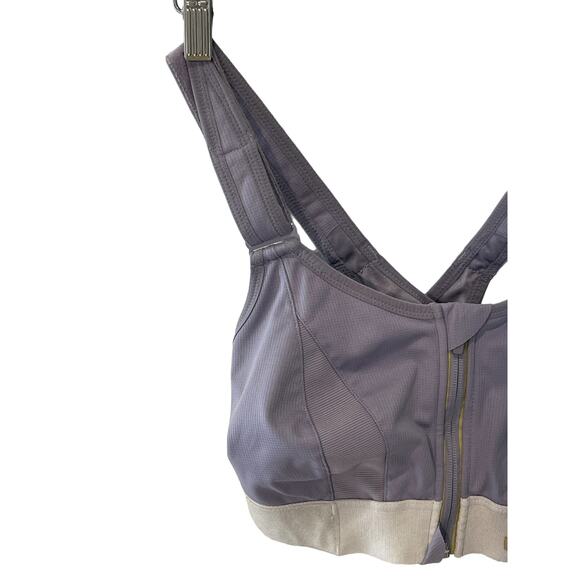 SHEFIT ULTIMATE SPORTS BRA® High Impact size 1Luxe XL Purple Gold GUC Adjustable - Picture 2 of 8